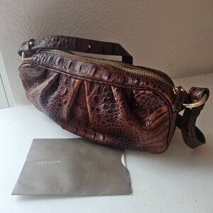 Brahmin NWOT Y2K Funky Monkey Purse Pecan Melbourne